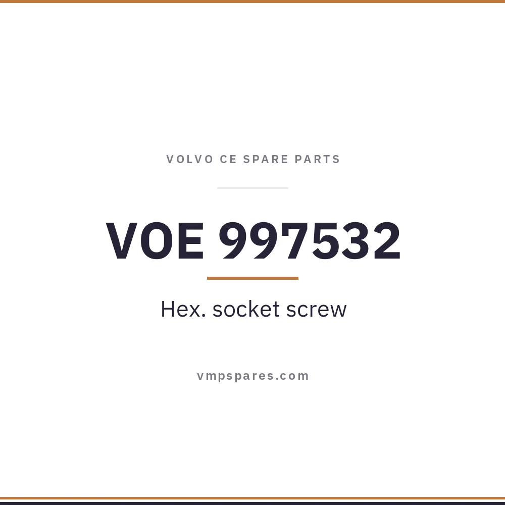 VOE 997532 – Hex. socket screw