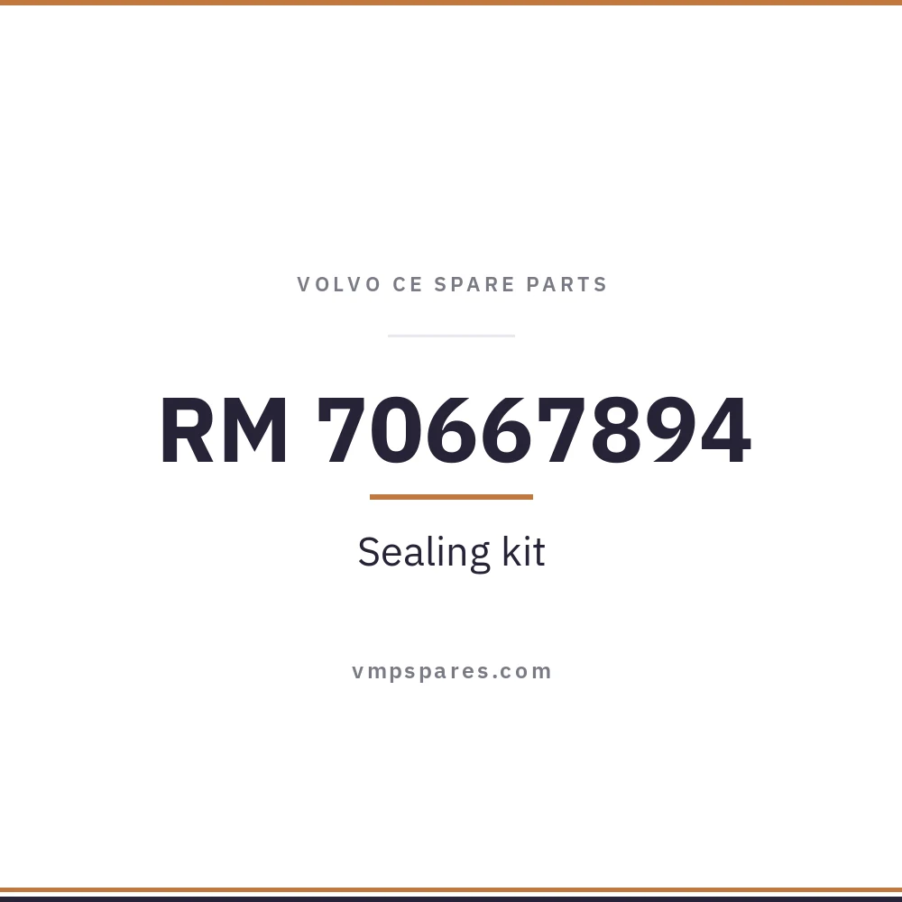RM 70667894 – Sealing kit