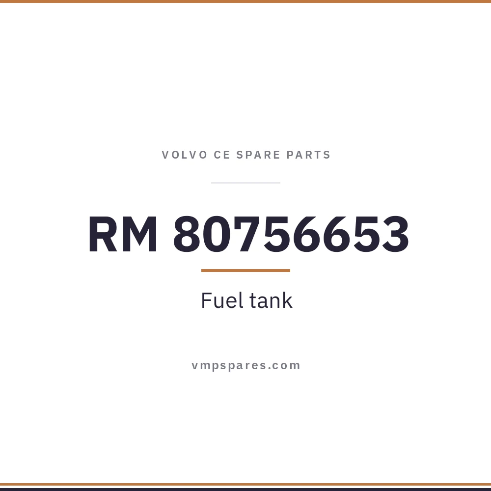 RM 80756653 – Fuel tank