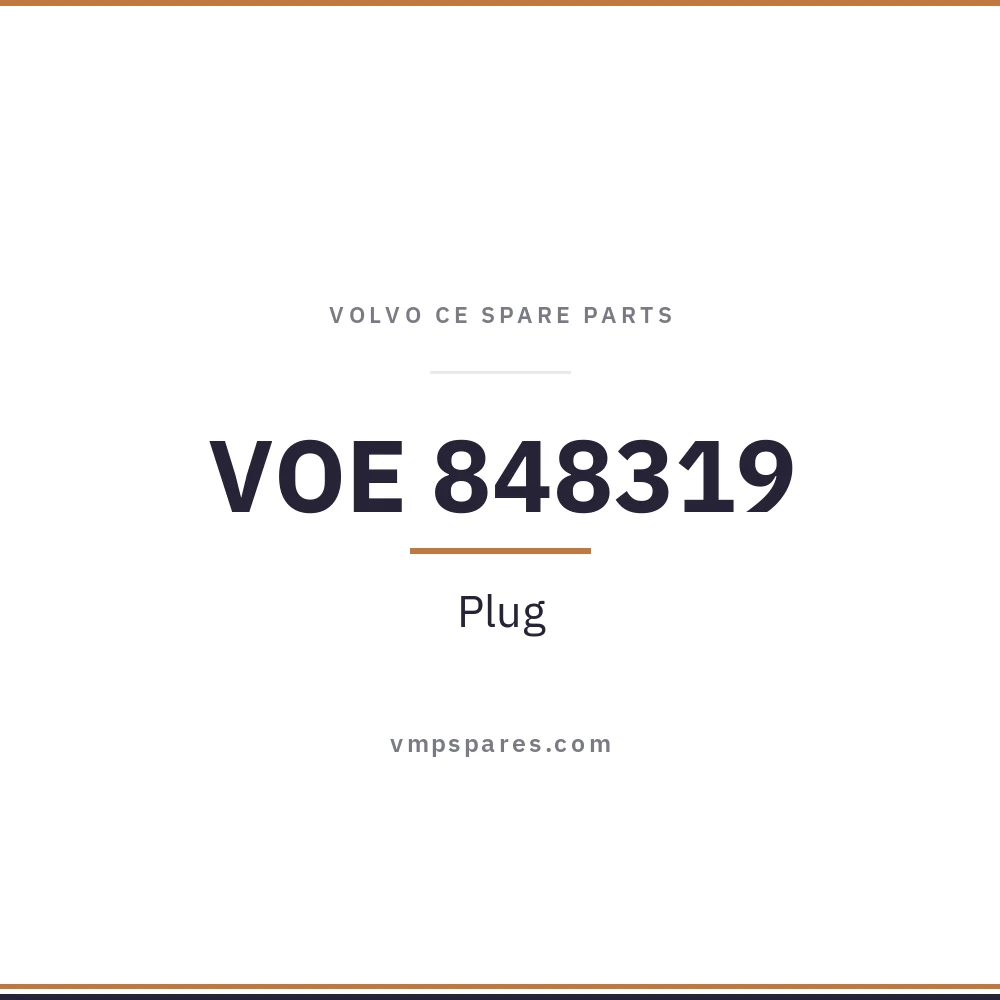 VOE 848319 – Plug