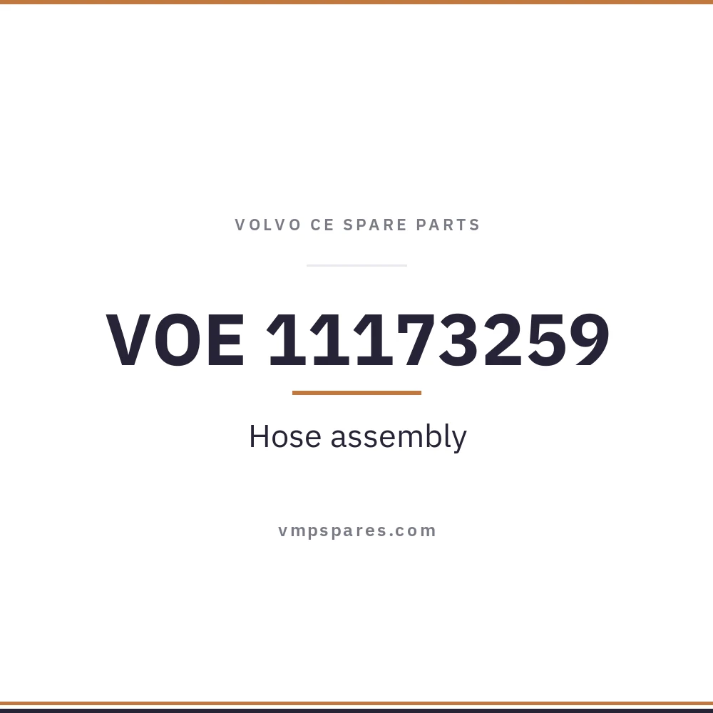 VOE 11173259 – Hose assembly