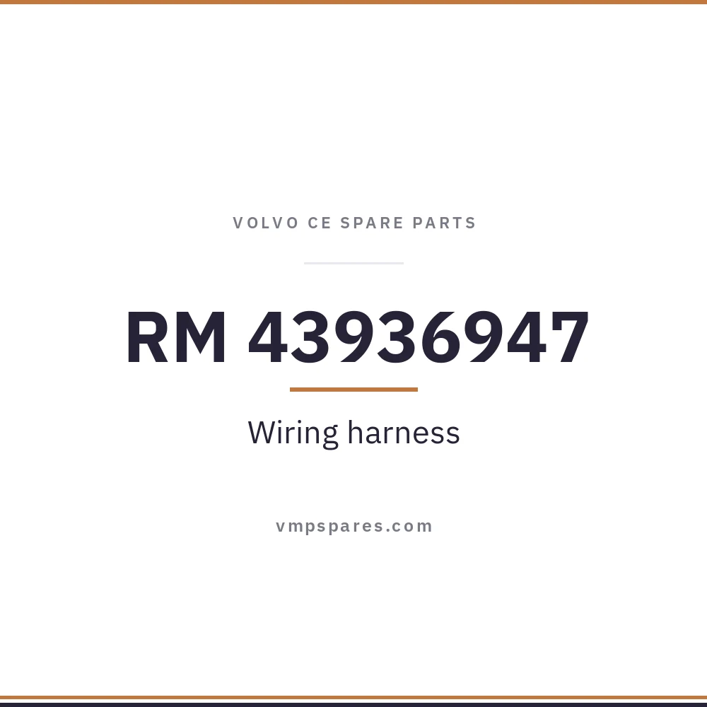 RM 43936947 – Wiring harness