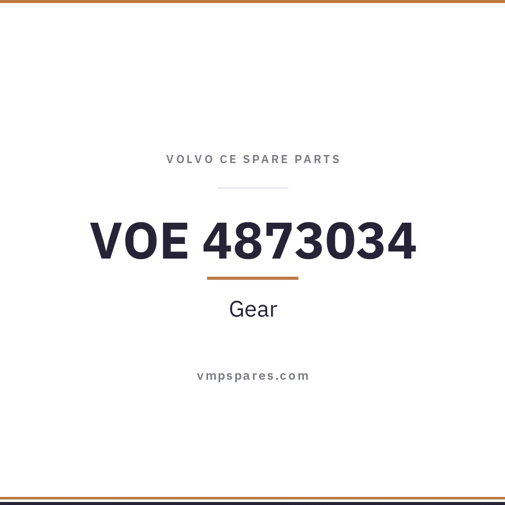 VOE 4873034 – Gear