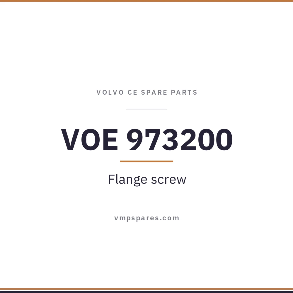VOE 973200 – Flange screw