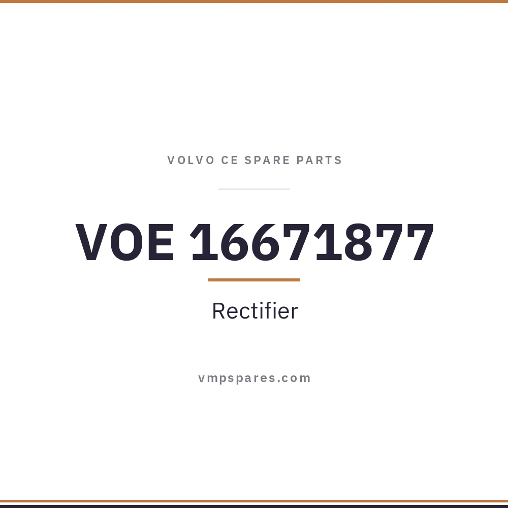 VOE 16671877 – Rectifier