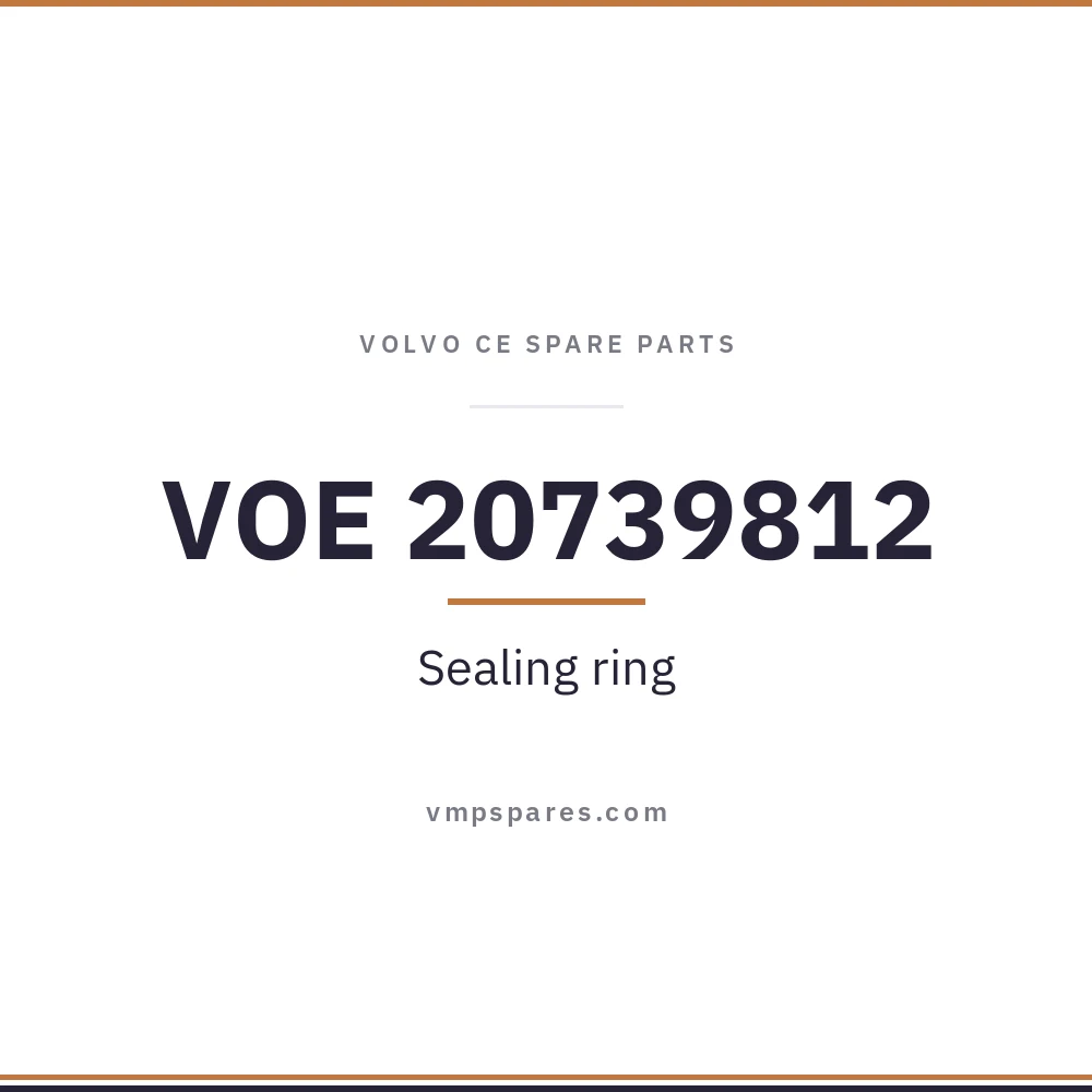 VOE 20739812 – Sealing ring