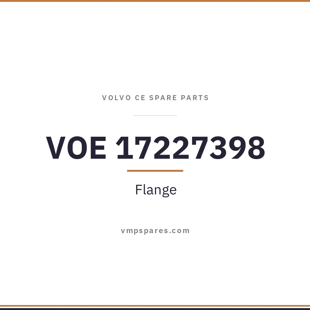 VOE 17227398 – Flange