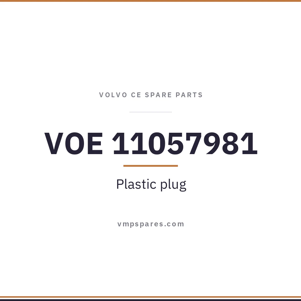 VOE 11057981 – Plastic plug