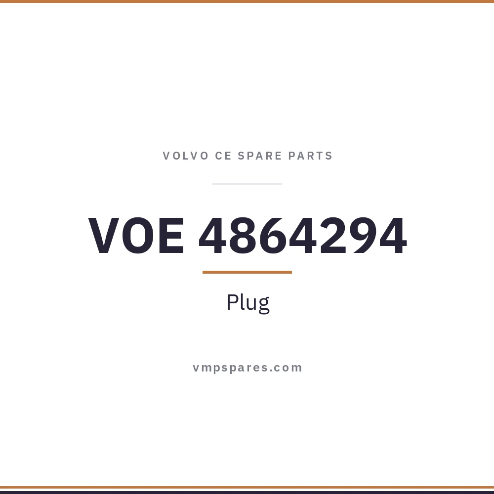 VOE 4864294 – Plug
