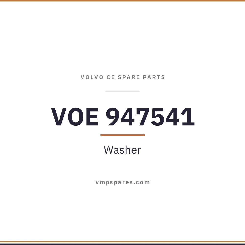 VOE 947541 – Washer