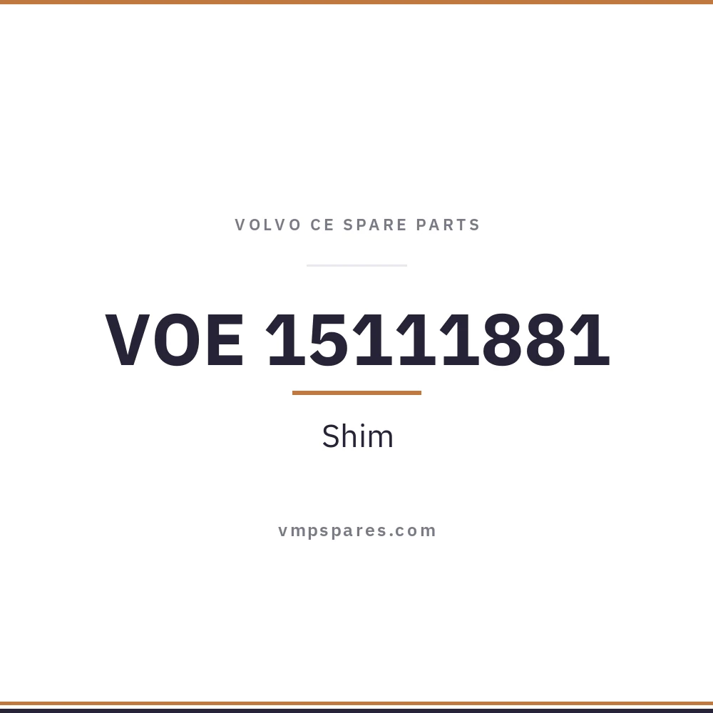 VOE 15111881 – Shim