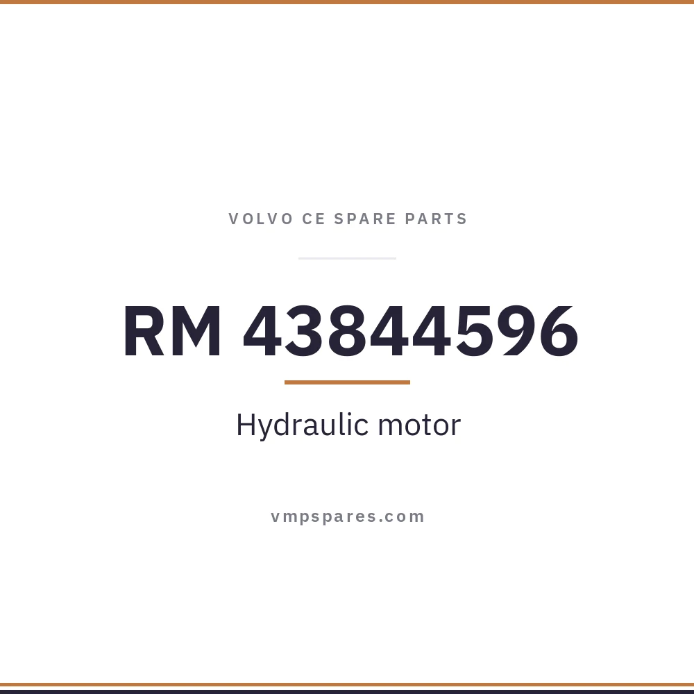 RM 43844596 – Hydraulic motor