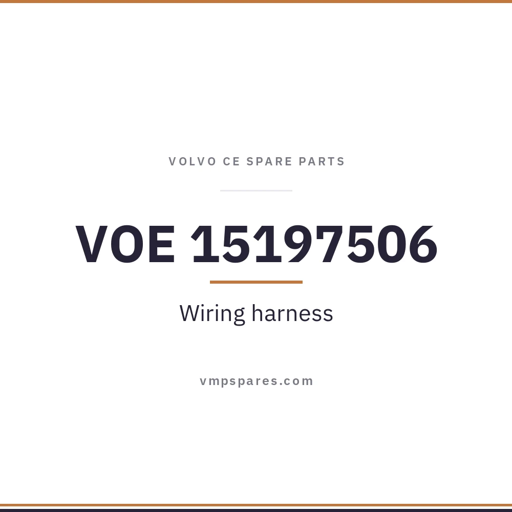 VOE 15197506 – Wiring harness