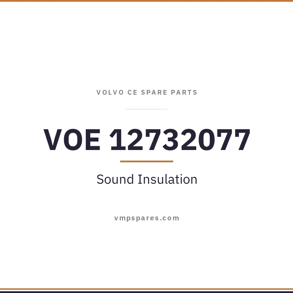 VOE 12732077 – Sound Insulation