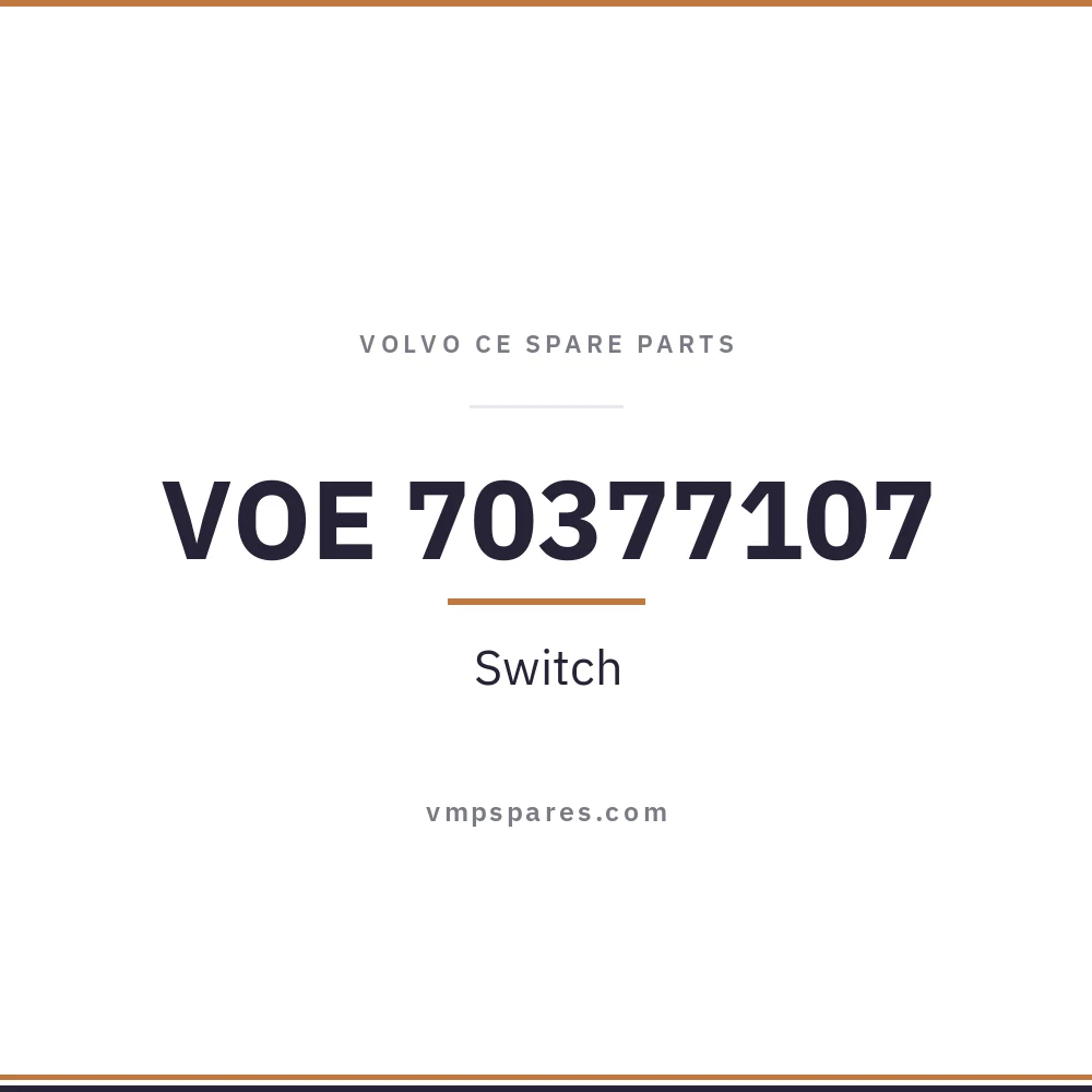 VOE 70377107 – Switch