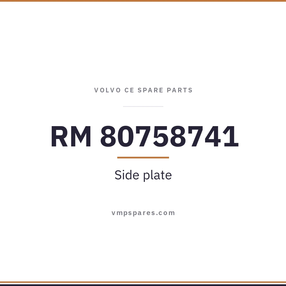 RM 80758741 – Side plate