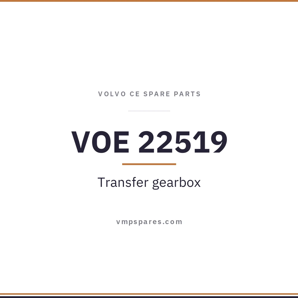 VOE 22519 – Transfer gearbox