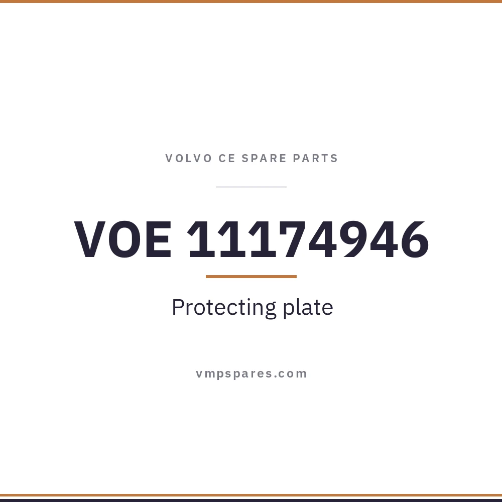 VOE 11174946 – Protecting plate