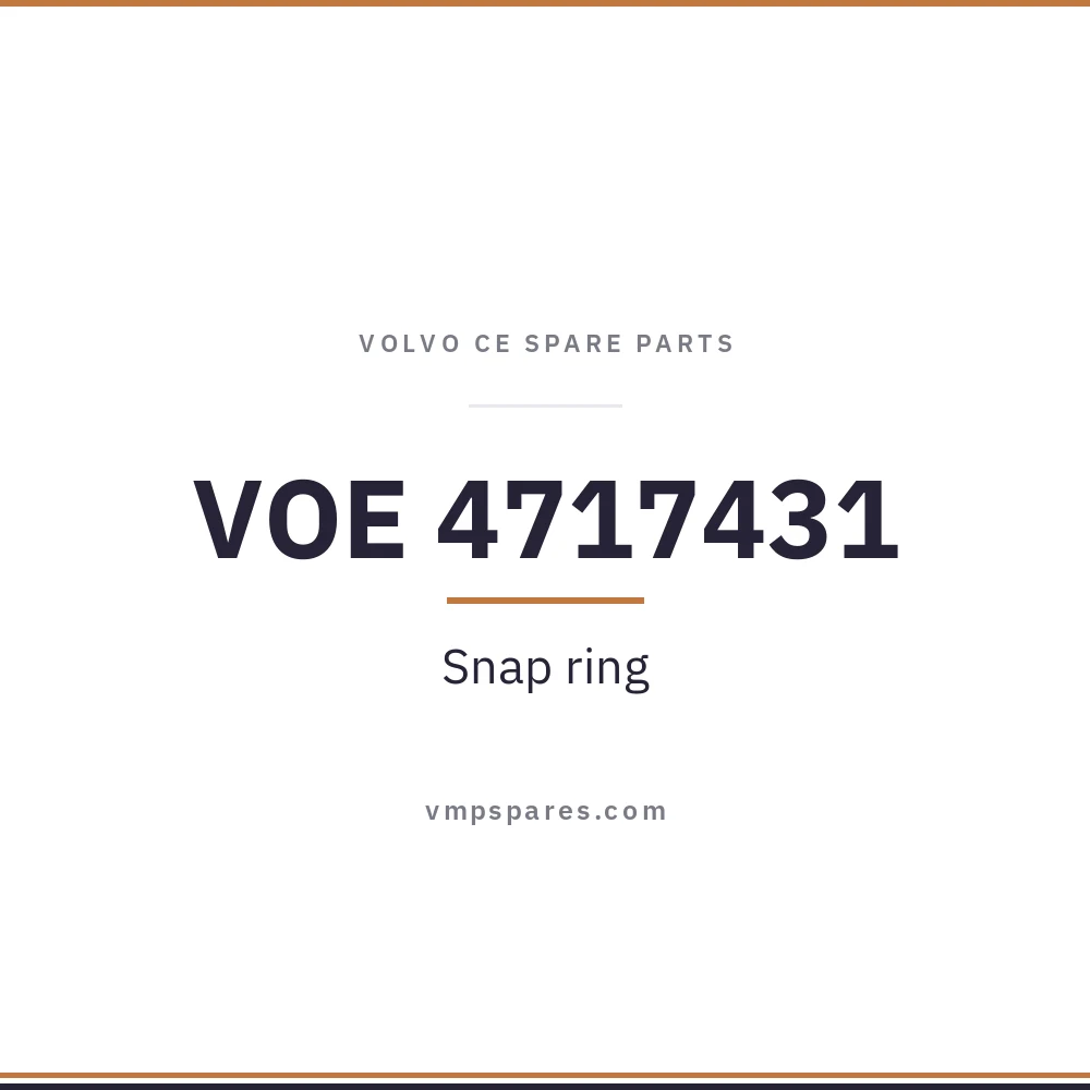 VOE 4717431 – Snap ring