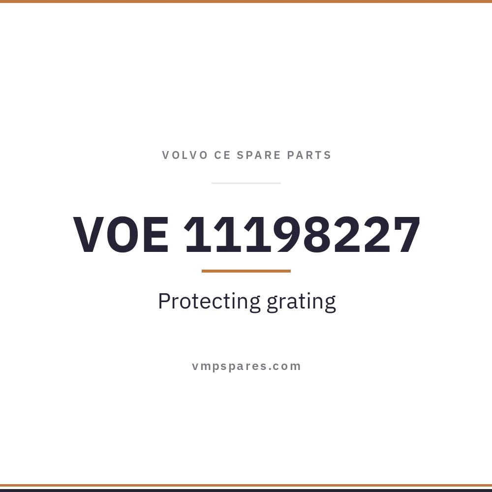 VOE 11198227 – Protecting grating