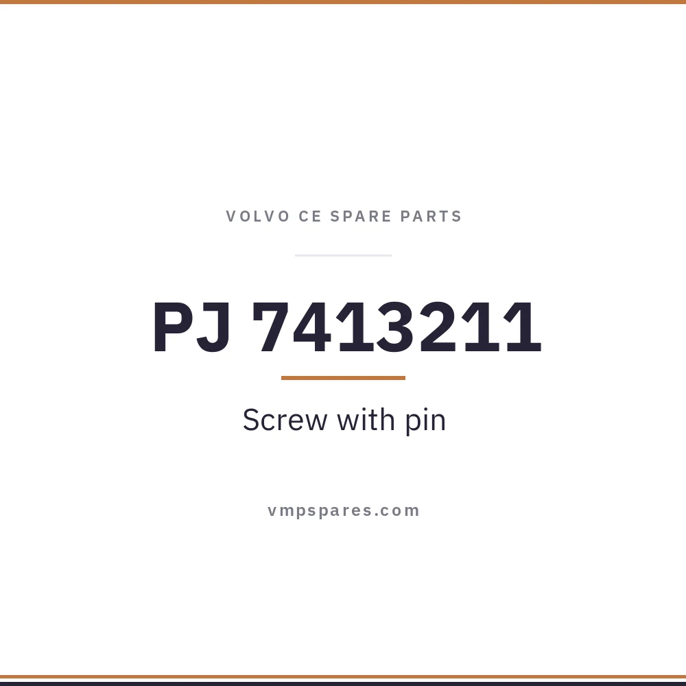 PJ 7413211 – Screw with pin