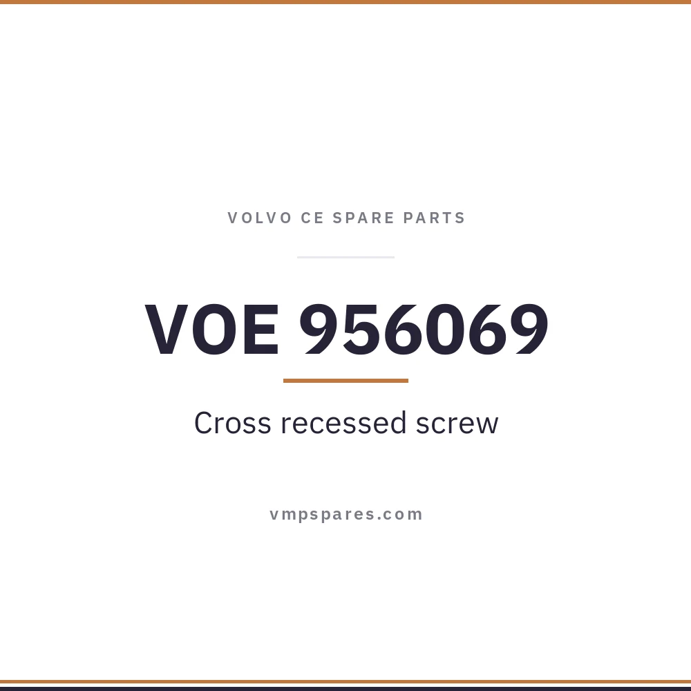 VOE 956069 – Cross recessed screw