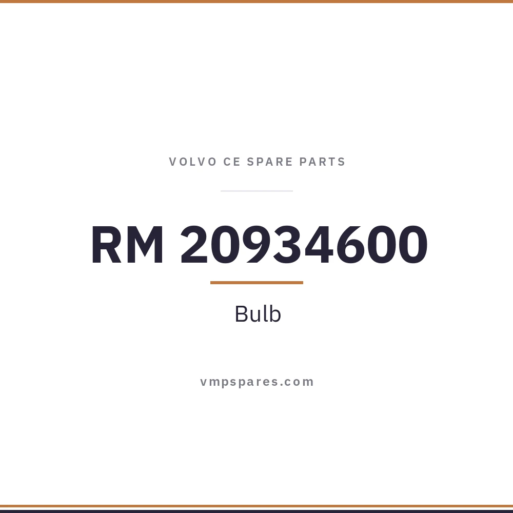 RM 20934600 – Bulb
