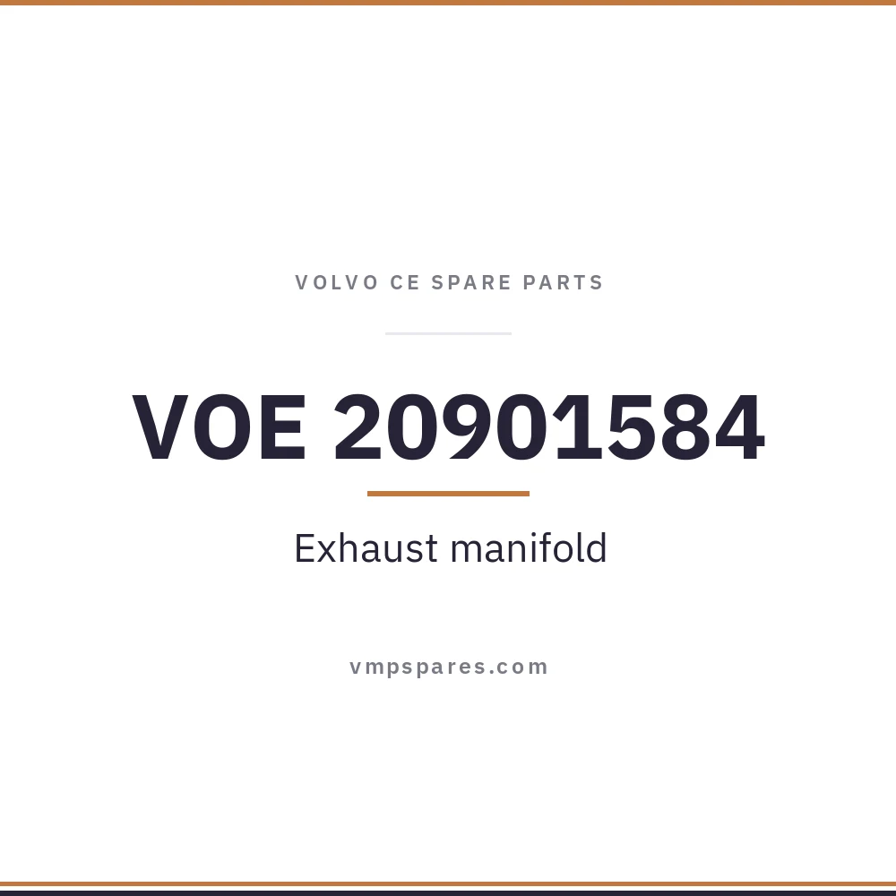 VOE 20901584 – Exhaust manifold