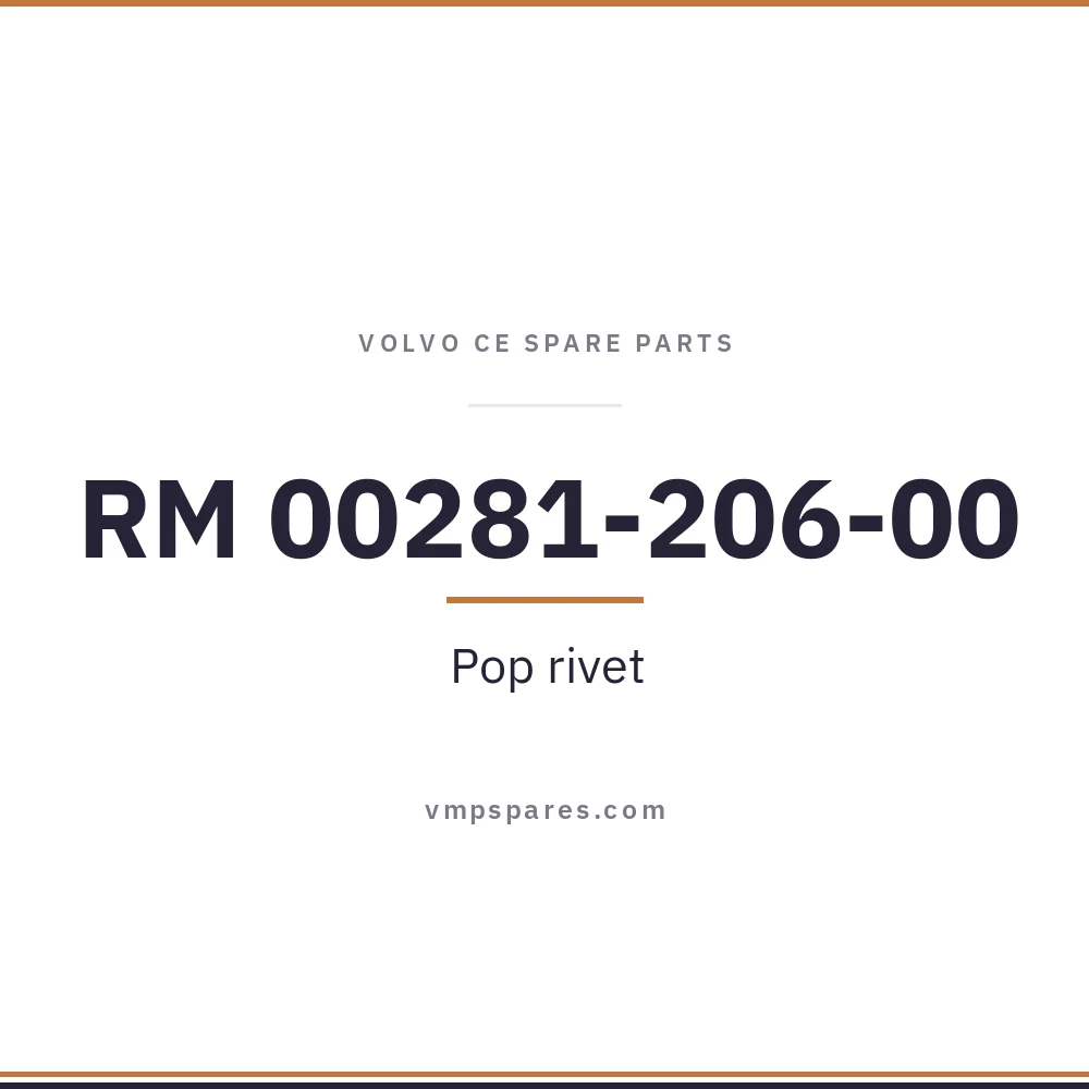 RM 00281-206-00 – Pop rivet