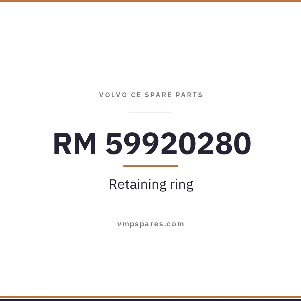 RM 59920280 – Retaining ring