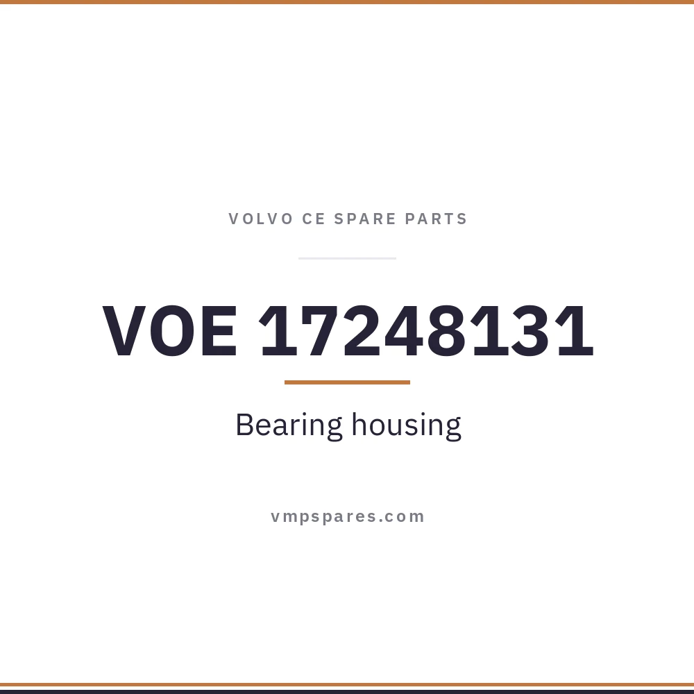 VOE 17248131 – Bearing housing