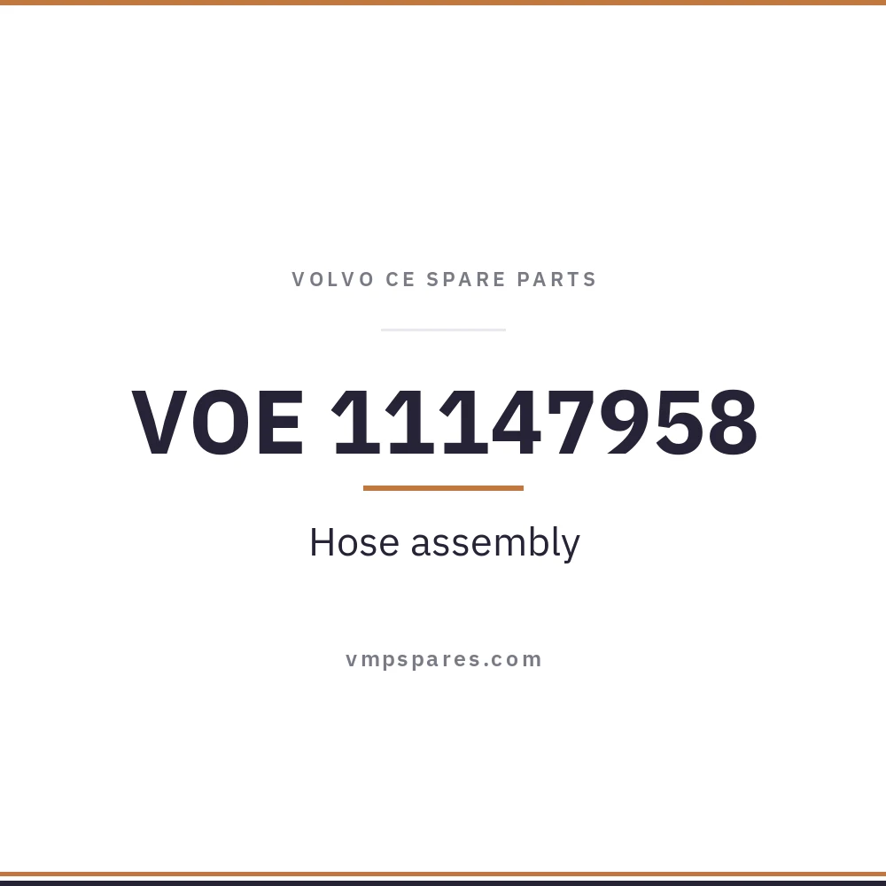 VOE 11147958 – Hose assembly