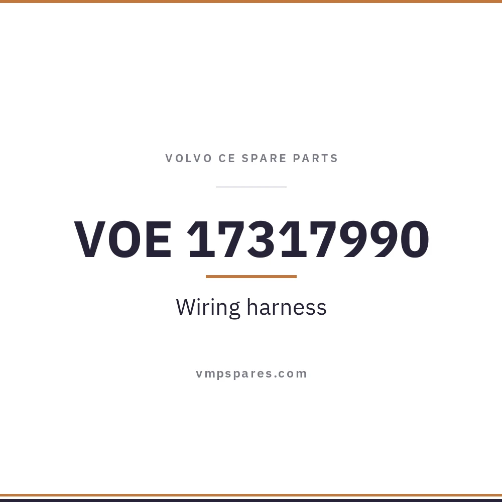 VOE 17317990 – Wiring harness