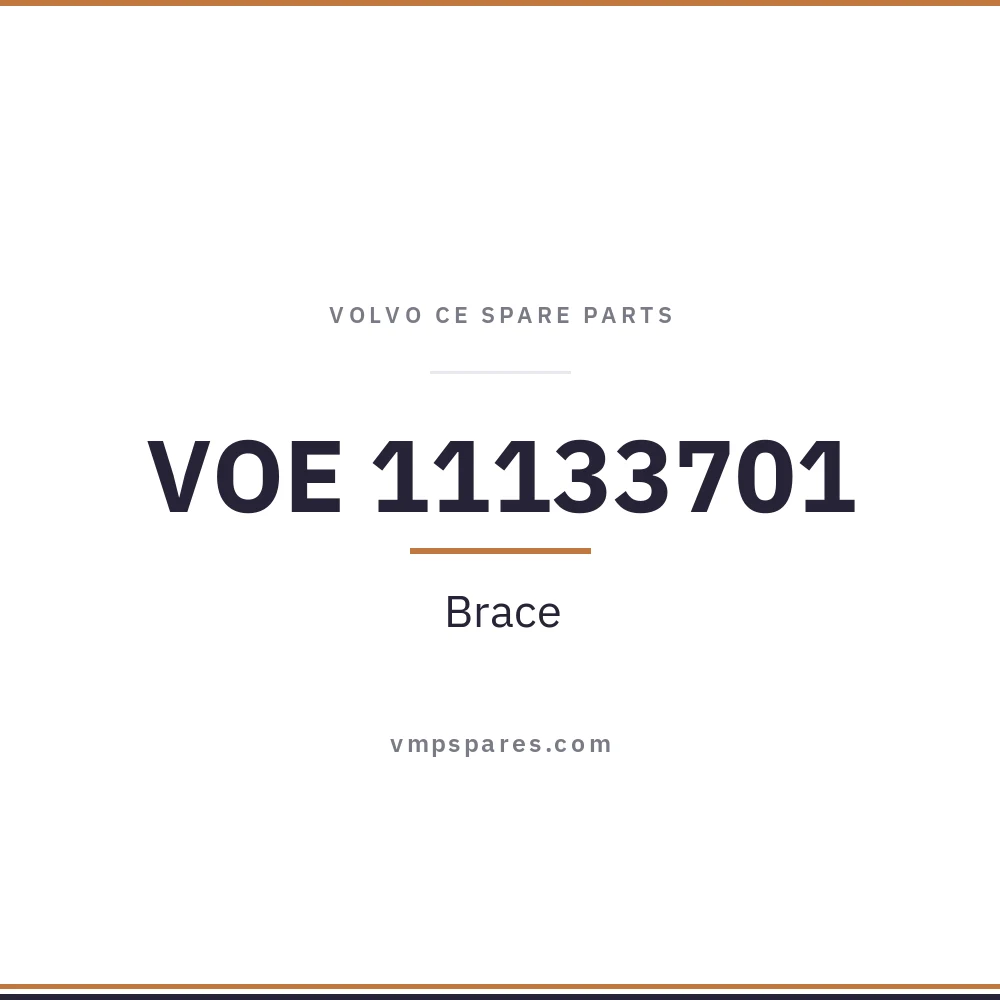 VOE 11133701 – Brace