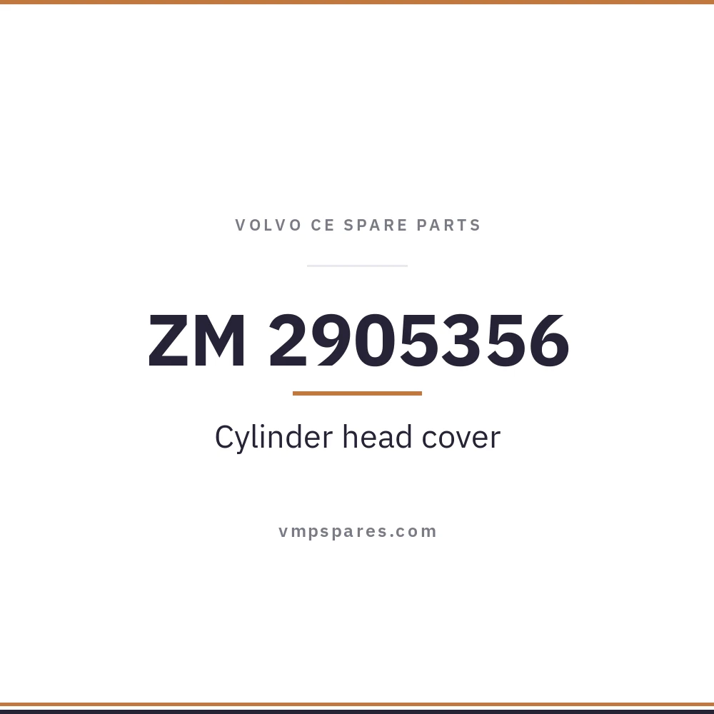 ZM 2905356 – Cylinder head cover
