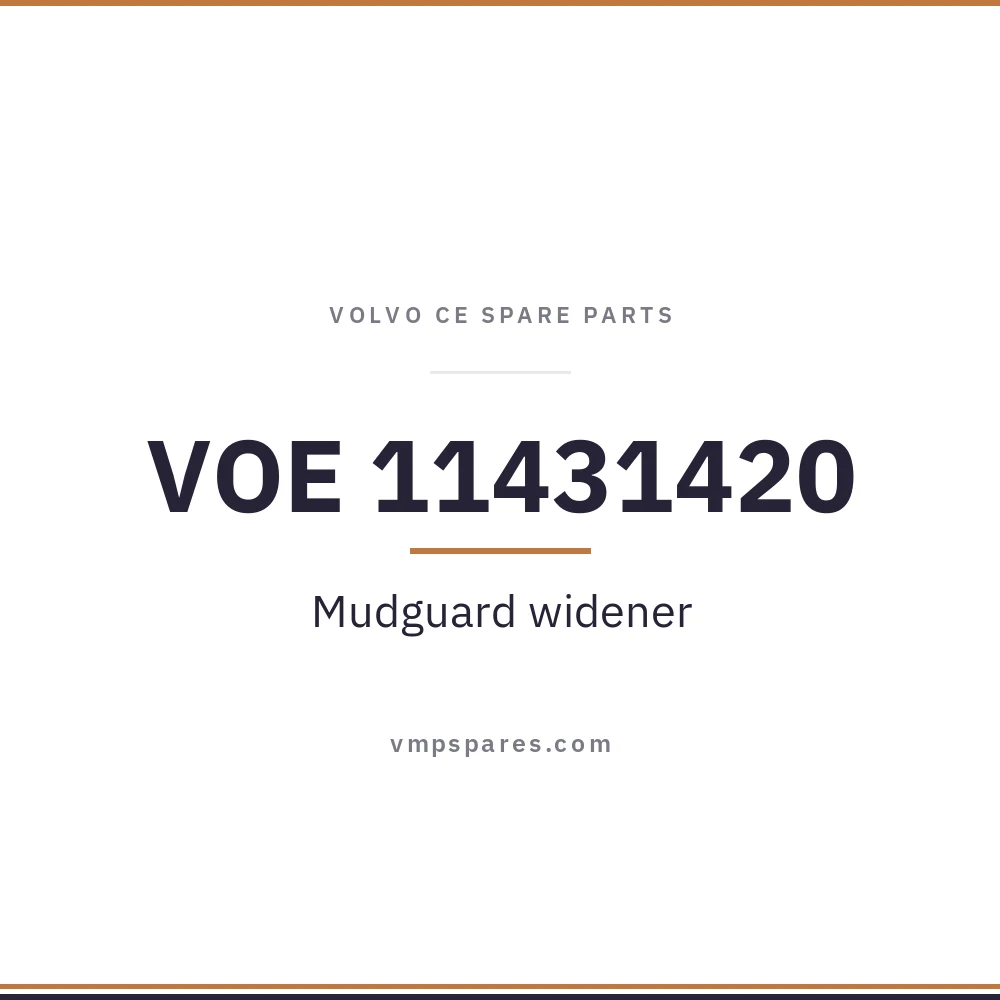 VOE 11431420 – Mudguard widener