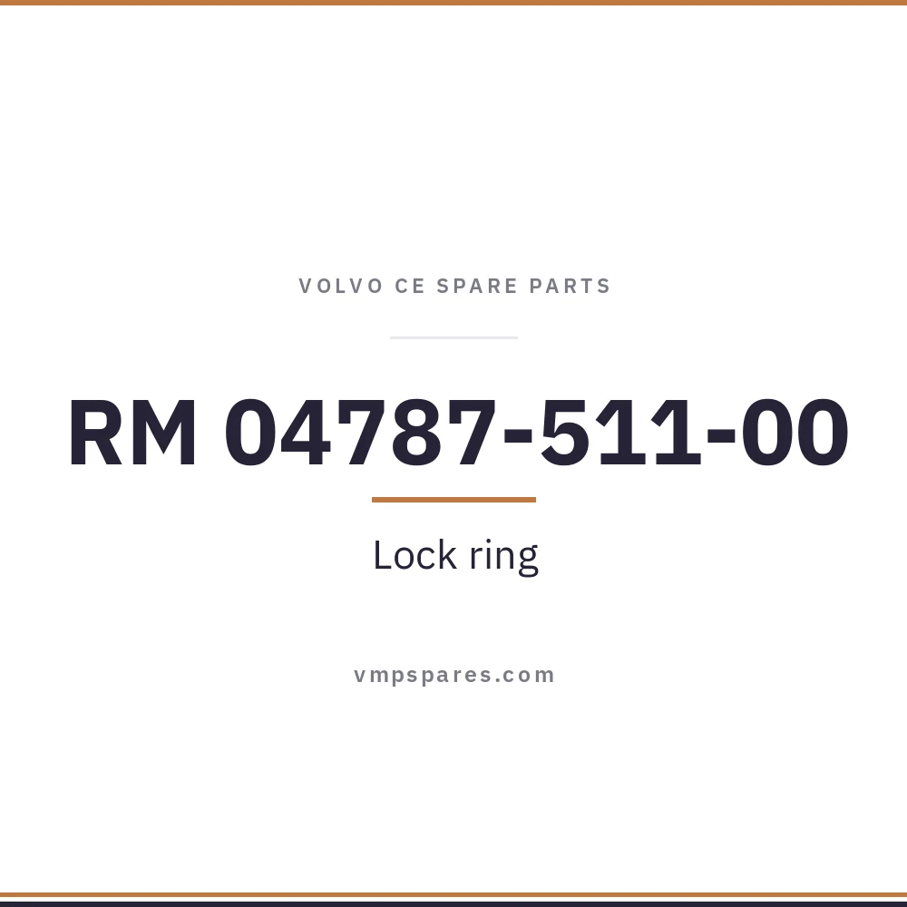 RM 04787-511-00 – Lock ring