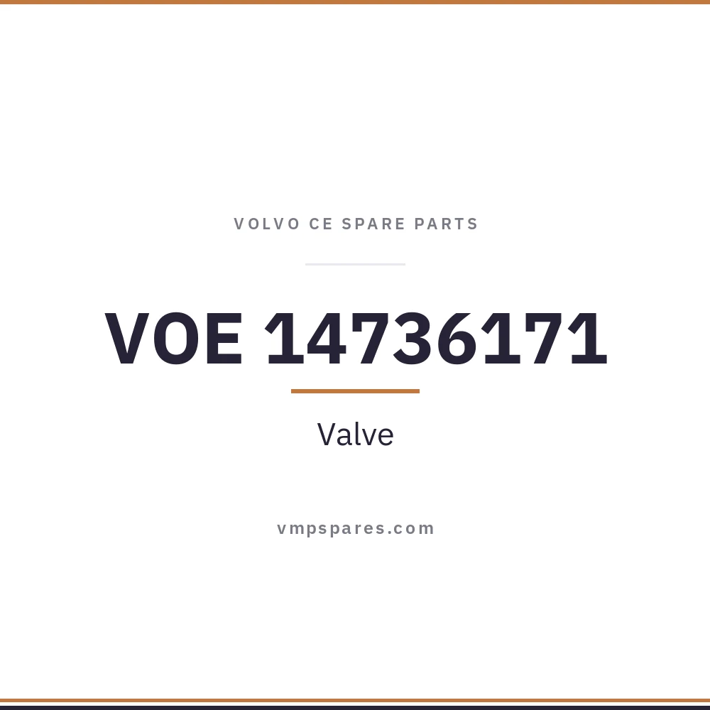 VOE 14736171 – Valve