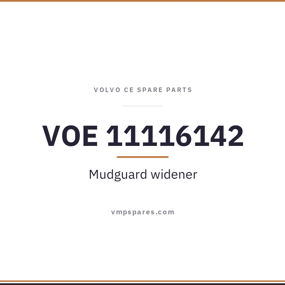 VOE 11116142 – Mudguard widener