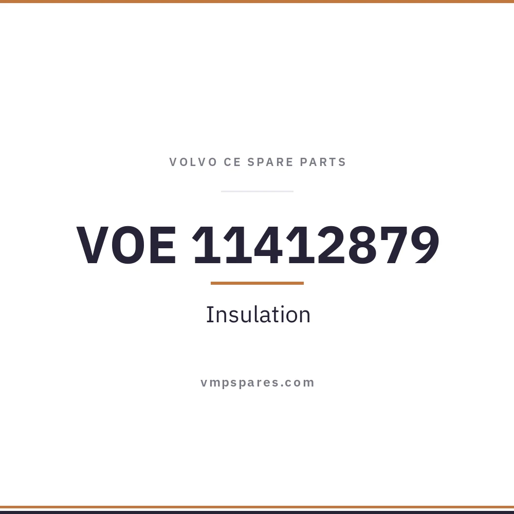 VOE 11412879 – Insulation