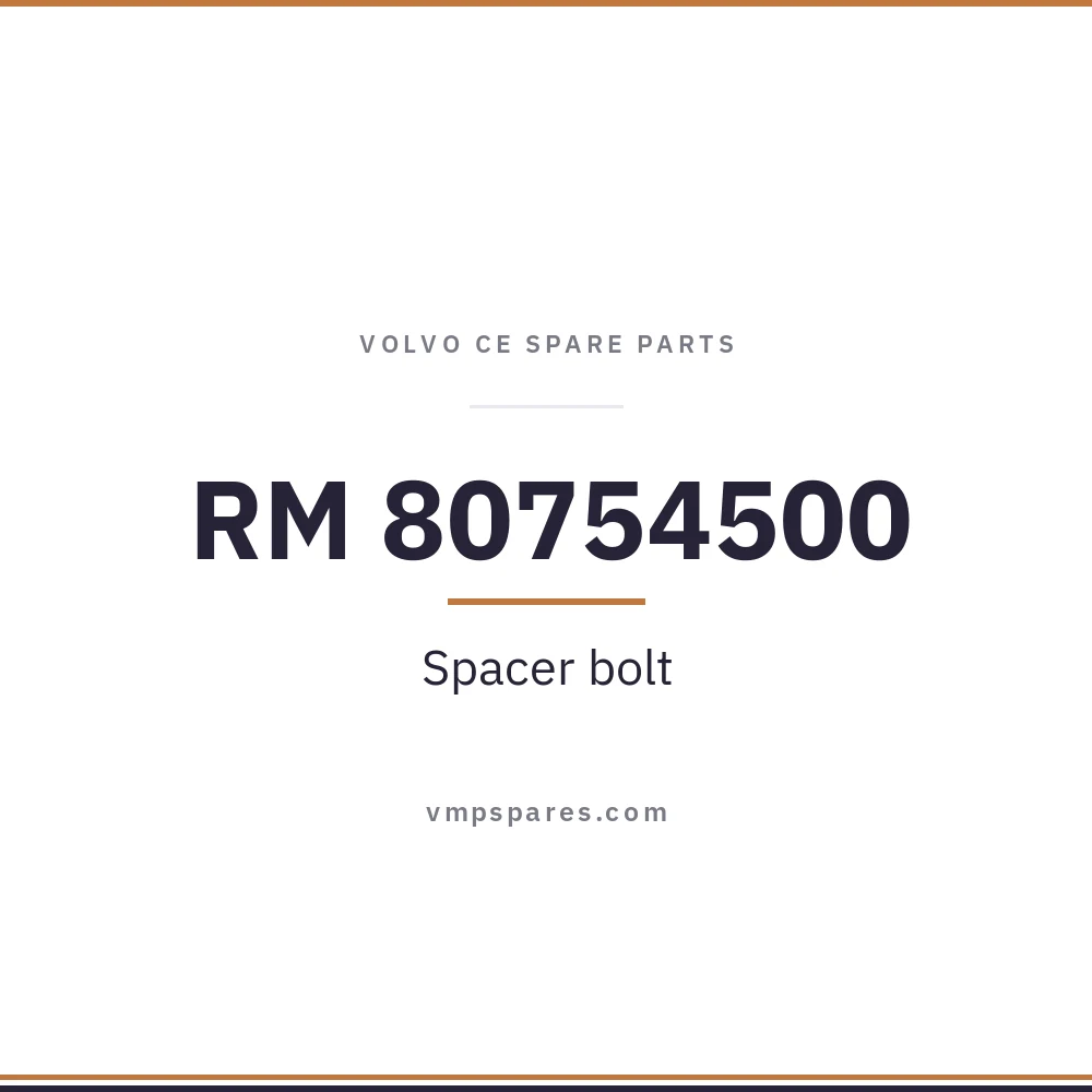 RM 80754500 – Spacer bolt