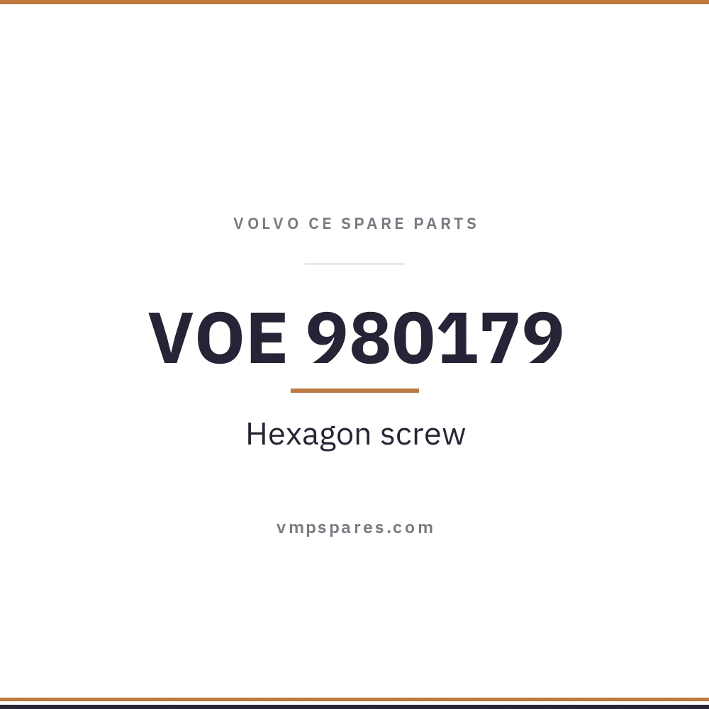 VOE 980179 – Hexagon screw