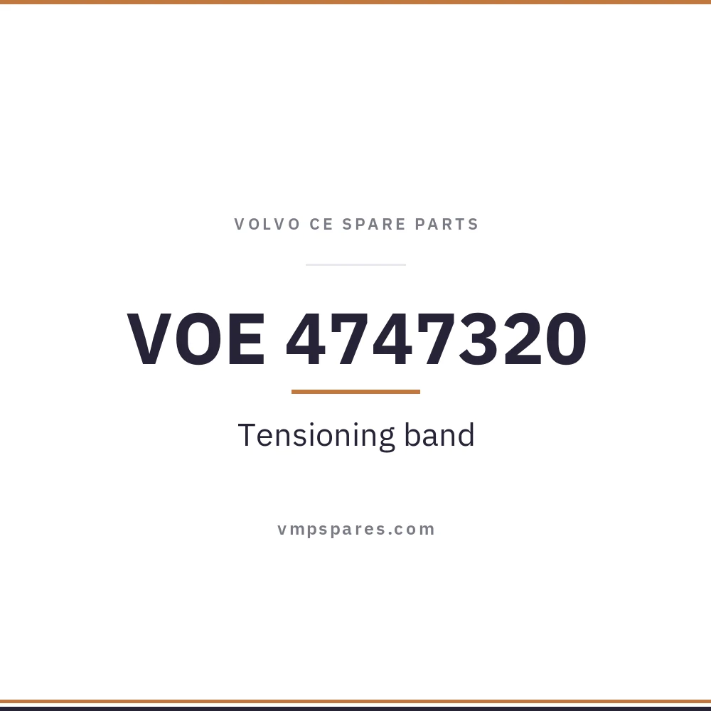 VOE 4747320 – Tensioning band