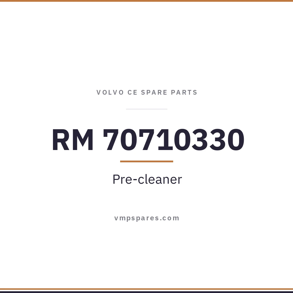 RM 70710330 – Pre-cleaner