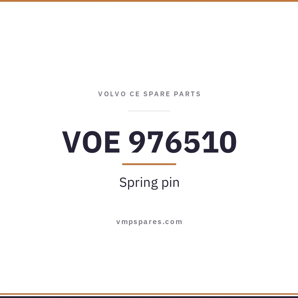 VOE 976510 – Spring pin