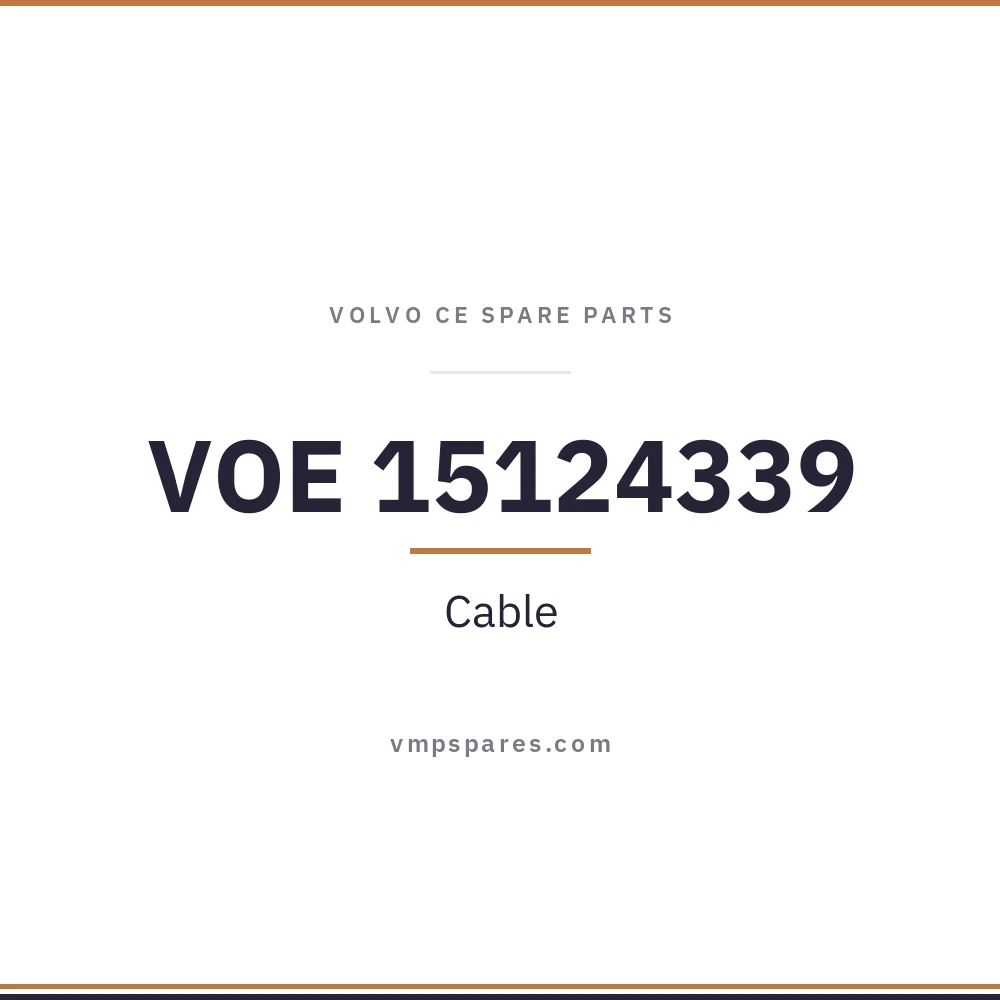 VOE 15124339 – Cable