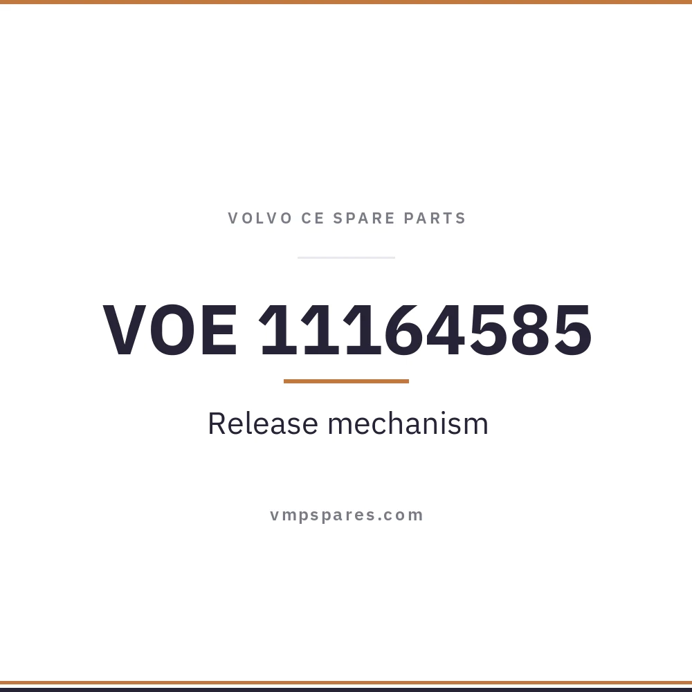 VOE 11164585 – Release mechanism