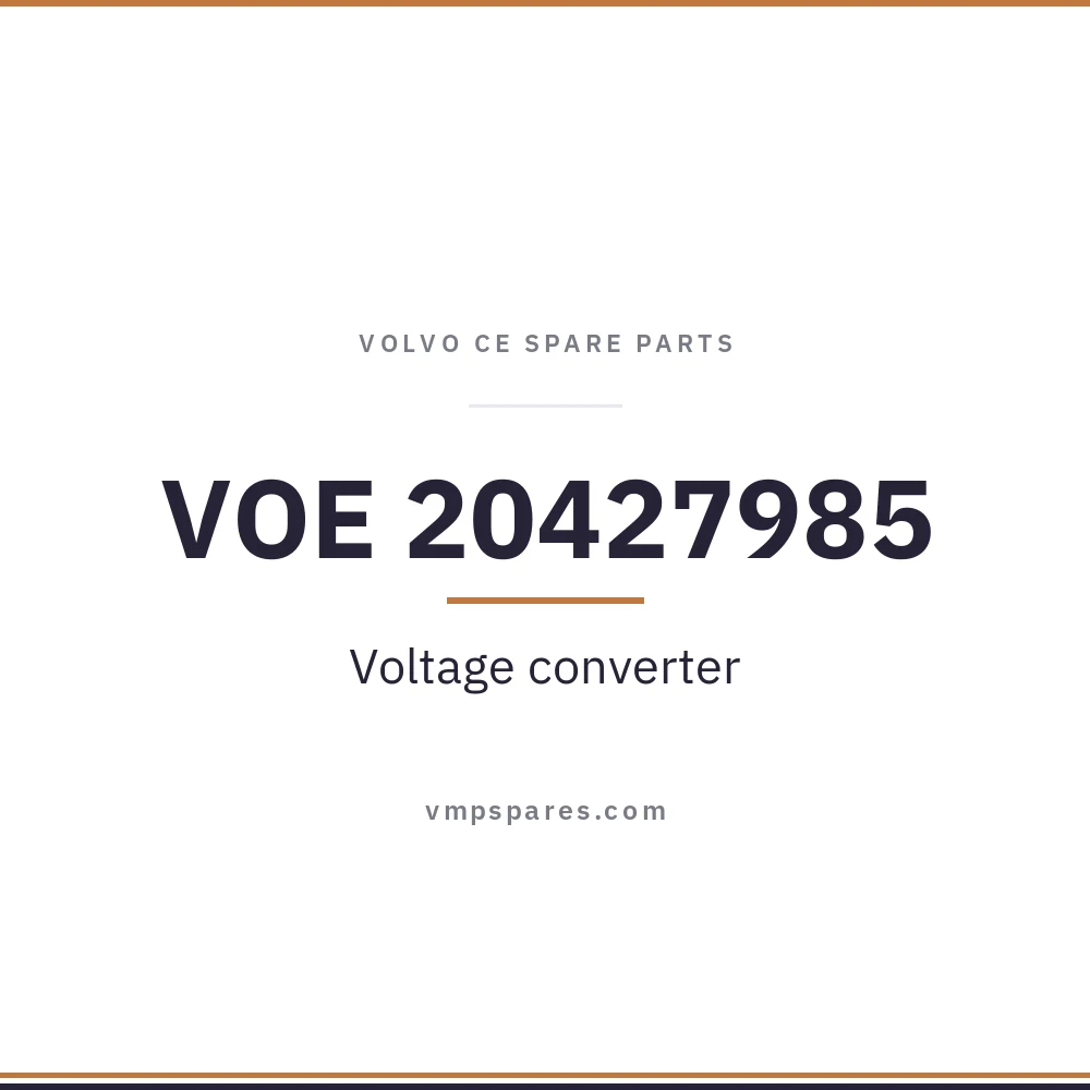 VOE 20427985 – Voltage converter