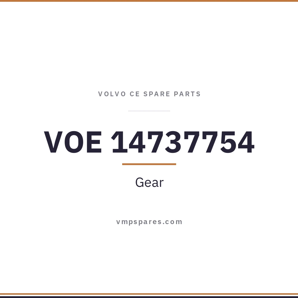 VOE 14737754 – Gear