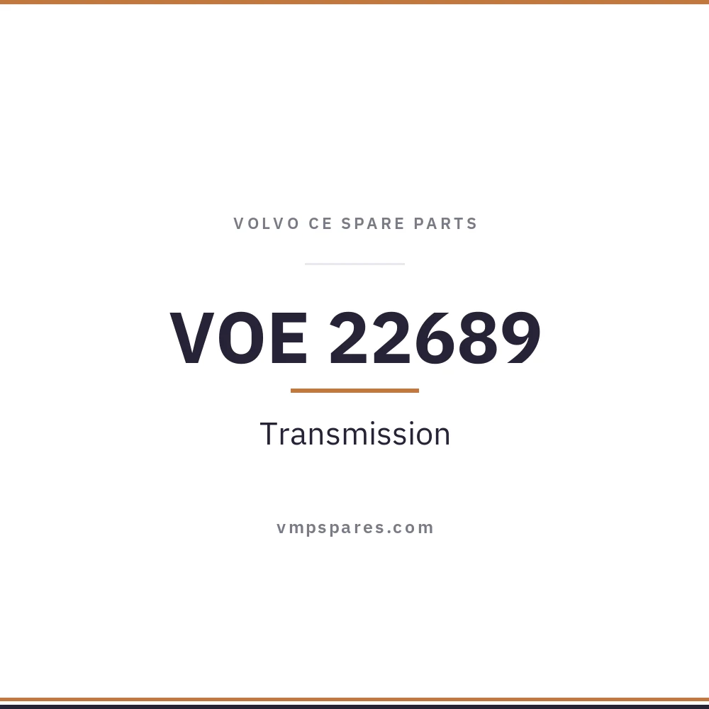 VOE 22689 – Transmission